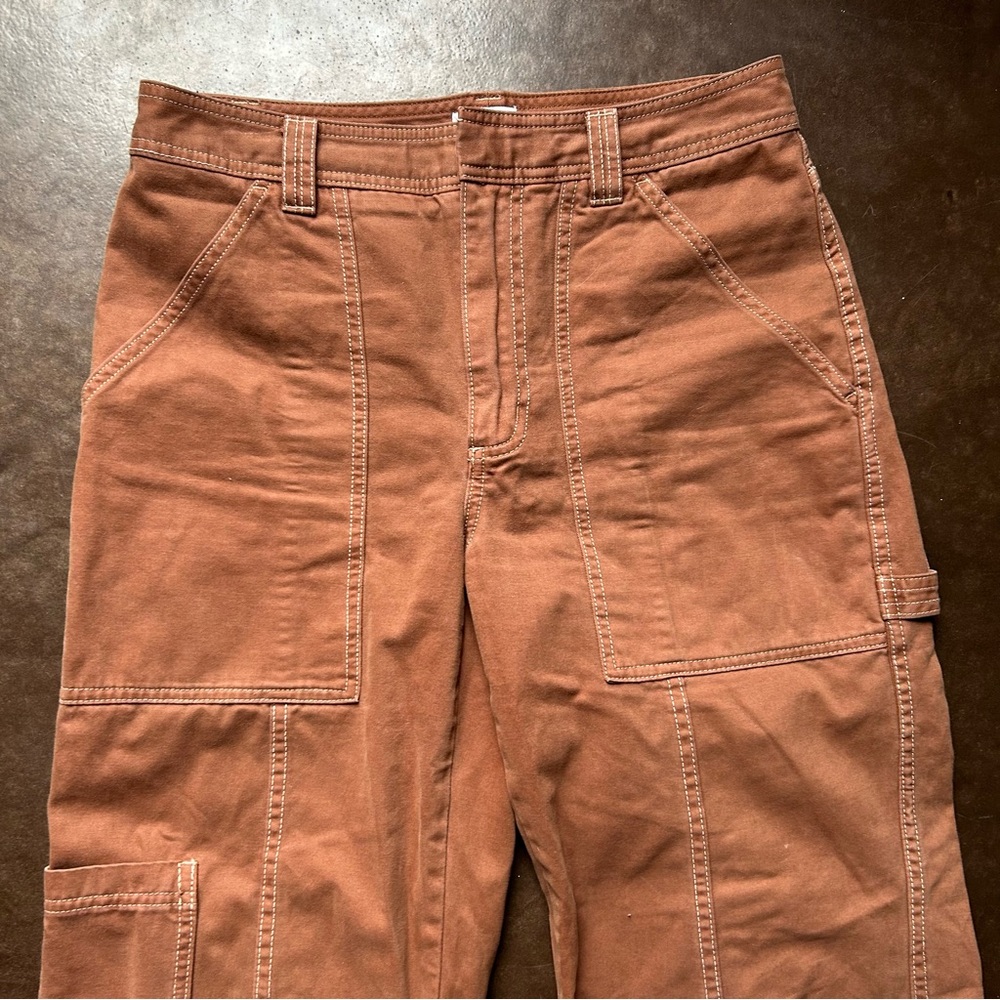 Aritzia Sundeh- 100% organic cotton Oscar cargo pants- size 8 - Picture 5 of 15